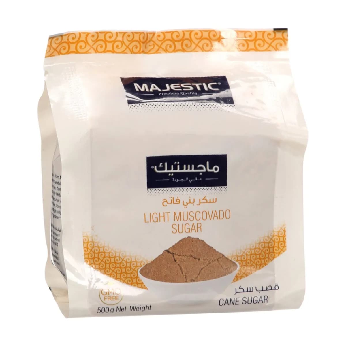 Majestic Light Muscovado Brown Sugar 500G