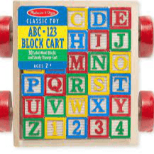 Md Classic Abc Block Cart