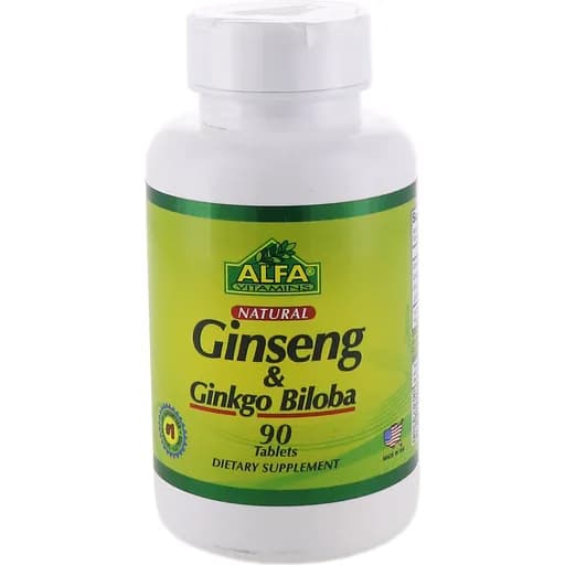 Alfa Ginseng And Ginkgo Biloba 90 Tablets