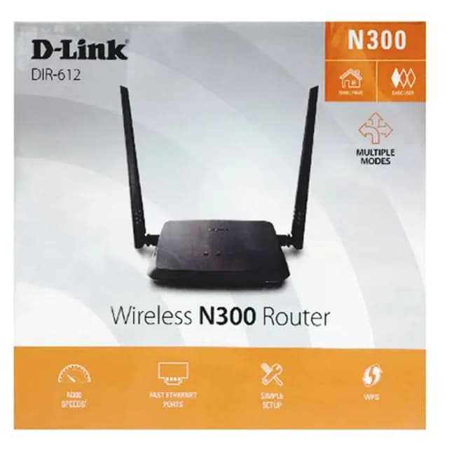 D-Link (DIR-612) Wireless N300 Router