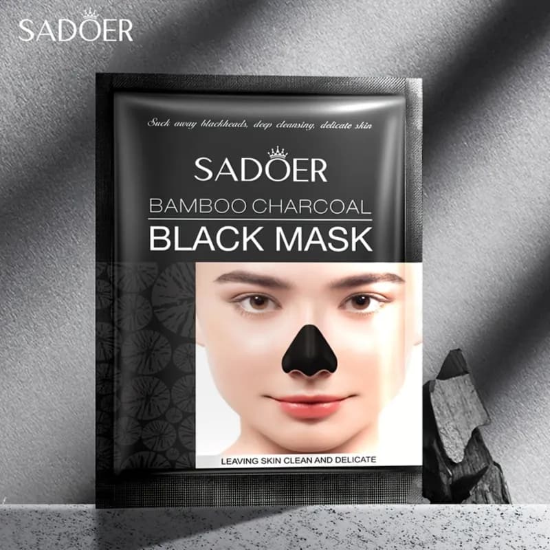 Sadoer Bamboo Charcoal Black Mask