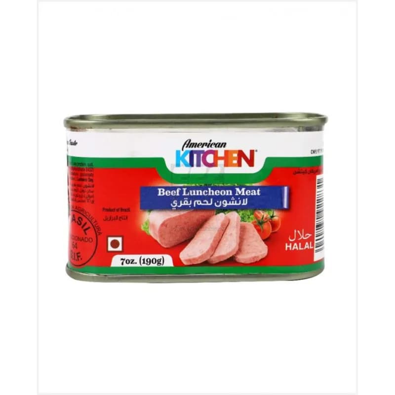 American Kitchen Beef Luncheon Meat 190Gm