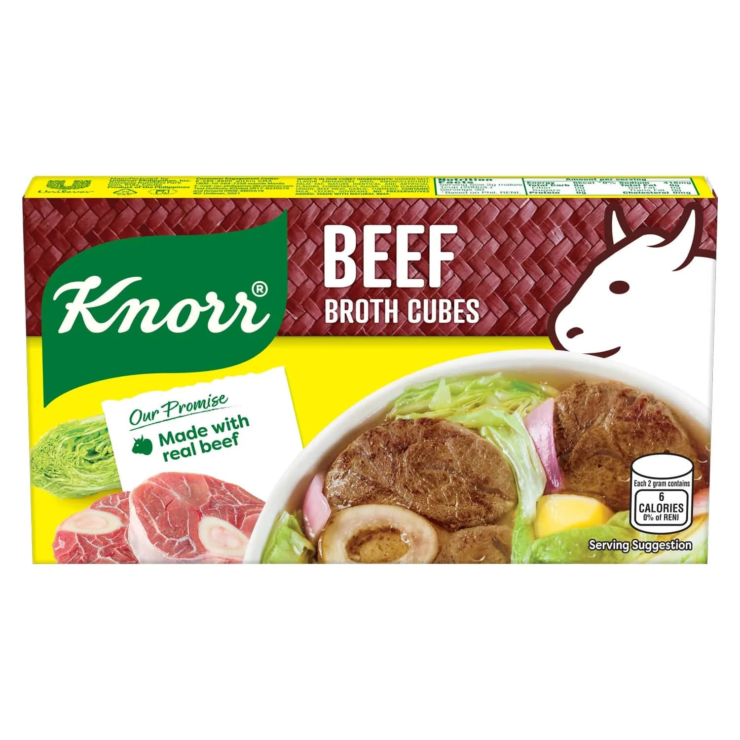 Knorr Beef Cubes 80g