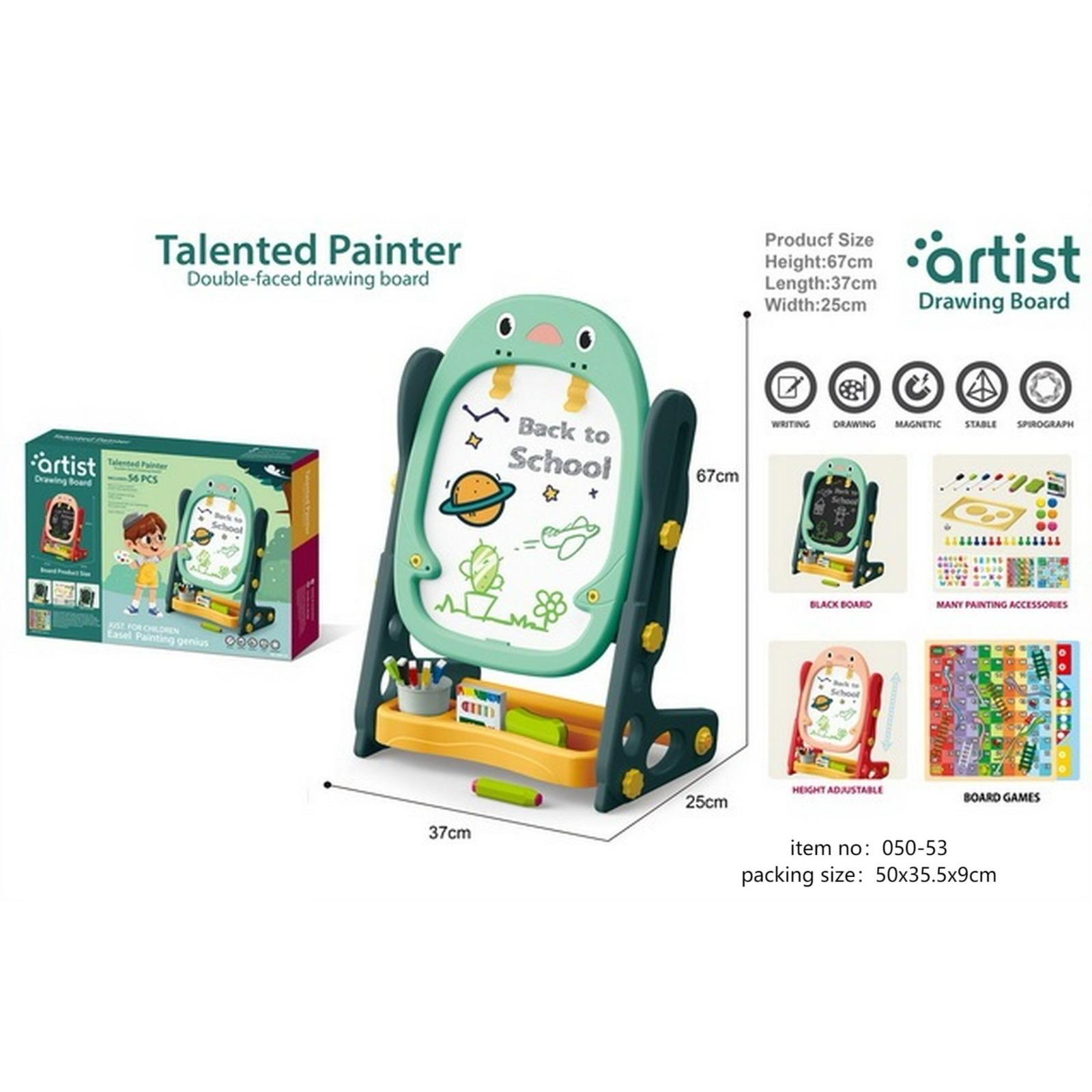 Artist Drawing Board Talented Painter