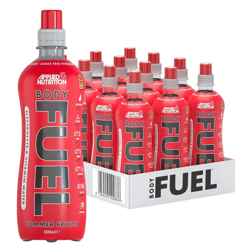 Applied Nutrition Body Fuel Summer Fruits Flavour Electrolyte and Vitamin Water 500ml 12 Unit x 1 Box