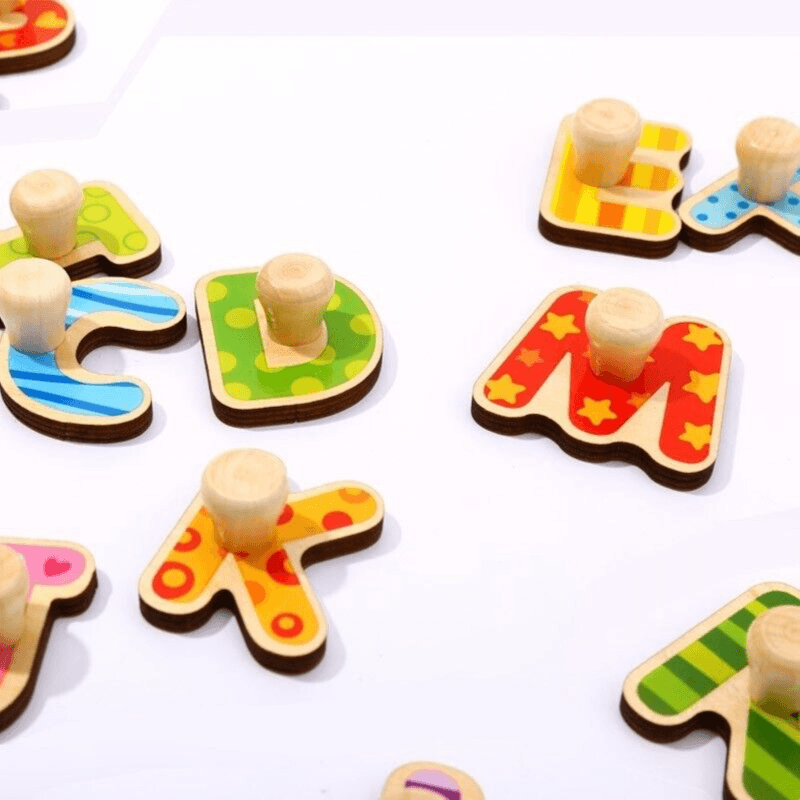 Tooky Toy - Alphabet Puzzle - My Wooden Toys