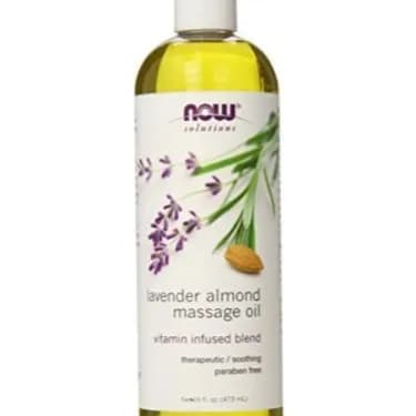 Now Lavender Almond Massage Oil 473ml