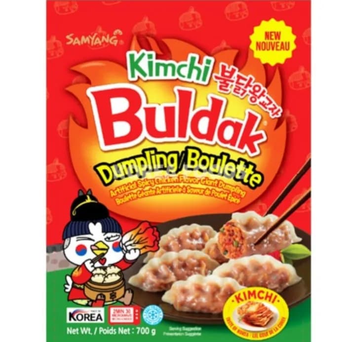 Samyang Buldak Chicken Dumpling Kimchi 700g