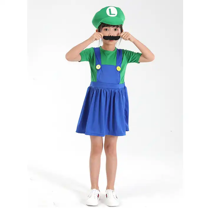 Luigi Dress Kids