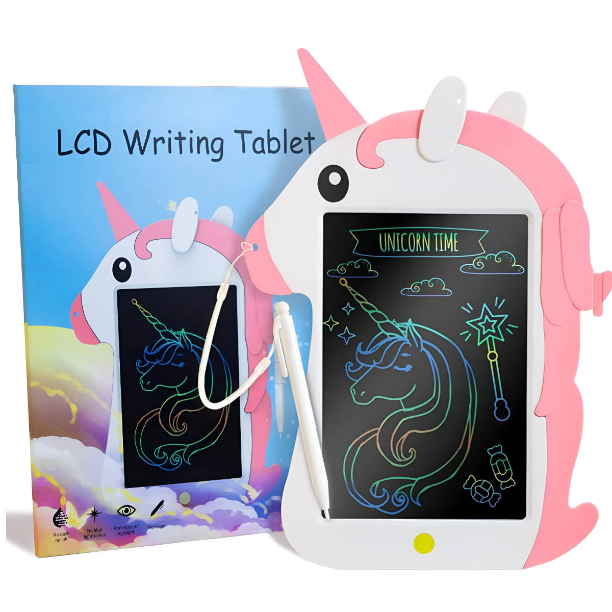 Unicorn 8 Inch Doodle Lcd Tablet For Girls- Doodling Electronic Drawing Board (Dbcs35)