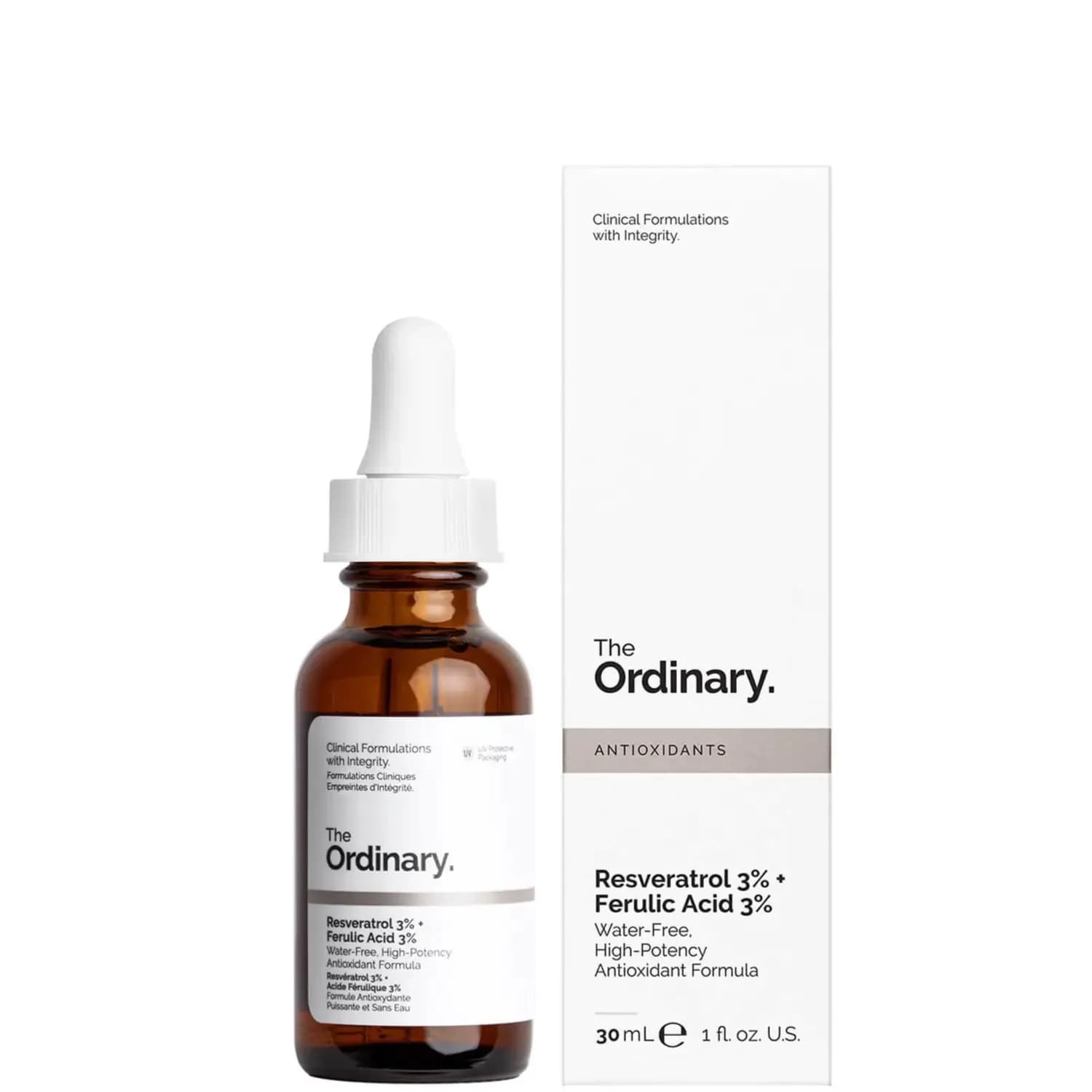 Ordinary Resveratrol 3% + Feluric Acid 3% 30 Ml