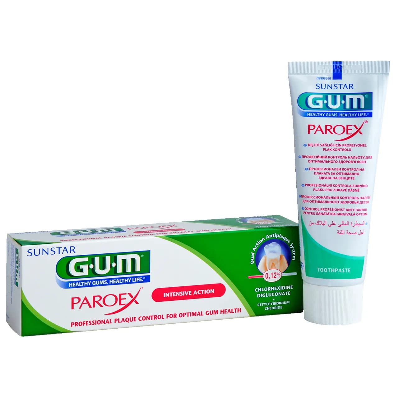 Gum parox toothpaste 0.12%