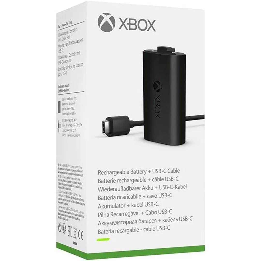 Xbox Rechargeable Battery + Usb-C Cable