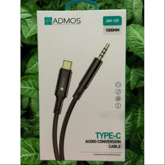 ADMOS AM-109 Type C Audio conversion cable 1Mtr