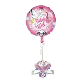 18 Inch Baby Girl Balloon