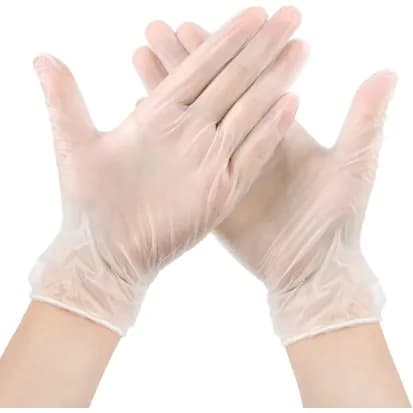 Gloves Vinyl Medium Powder Free 100 Pcs