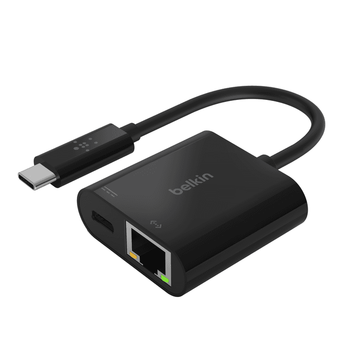 Usb-C To Ethernet + Charge Adapter