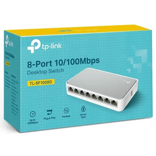 TL-SF1008D | 8-Port 10/100Mbps Desktop Switch | TP-Link