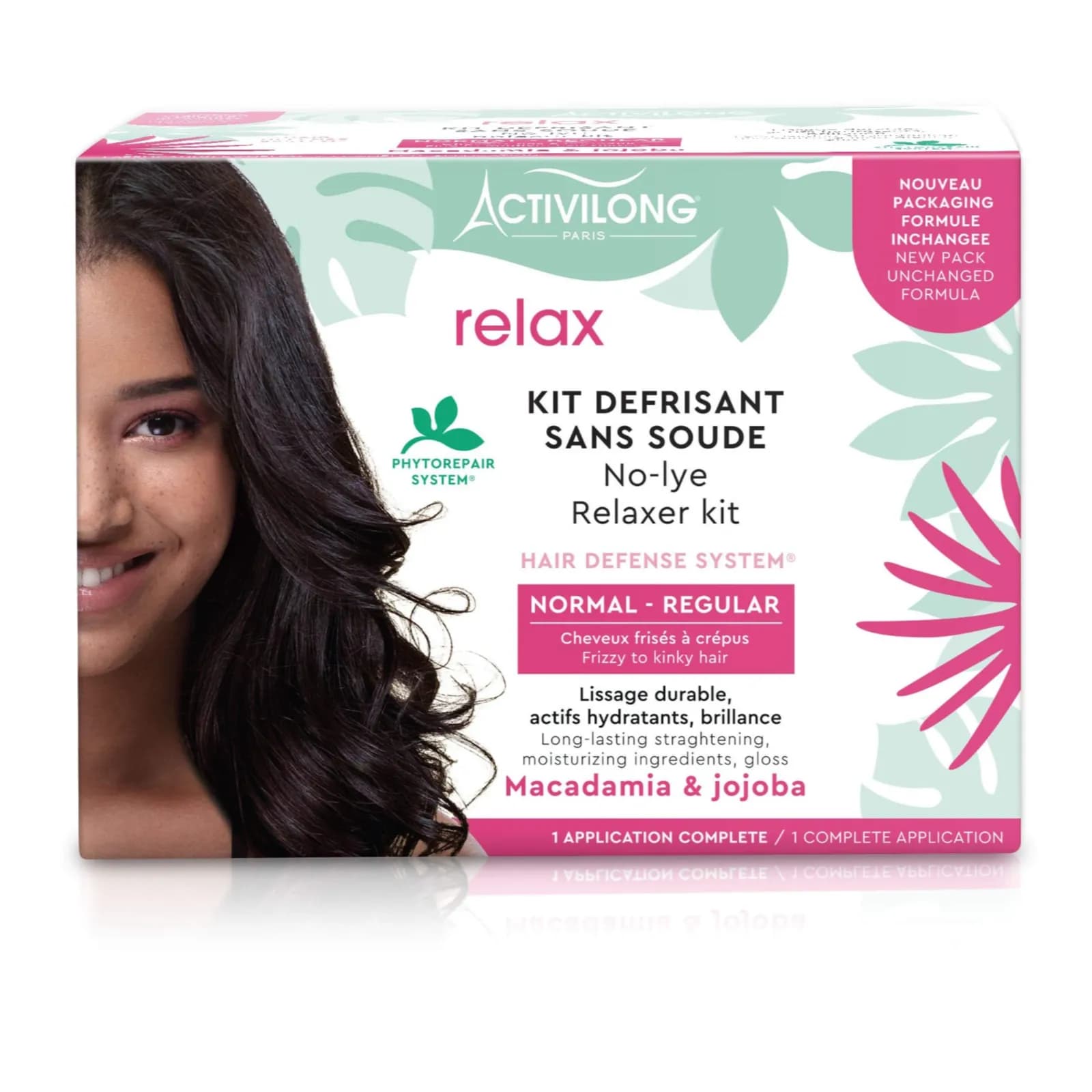 Activilong Actigloss Nourish Hair Relaxer Normal Regular