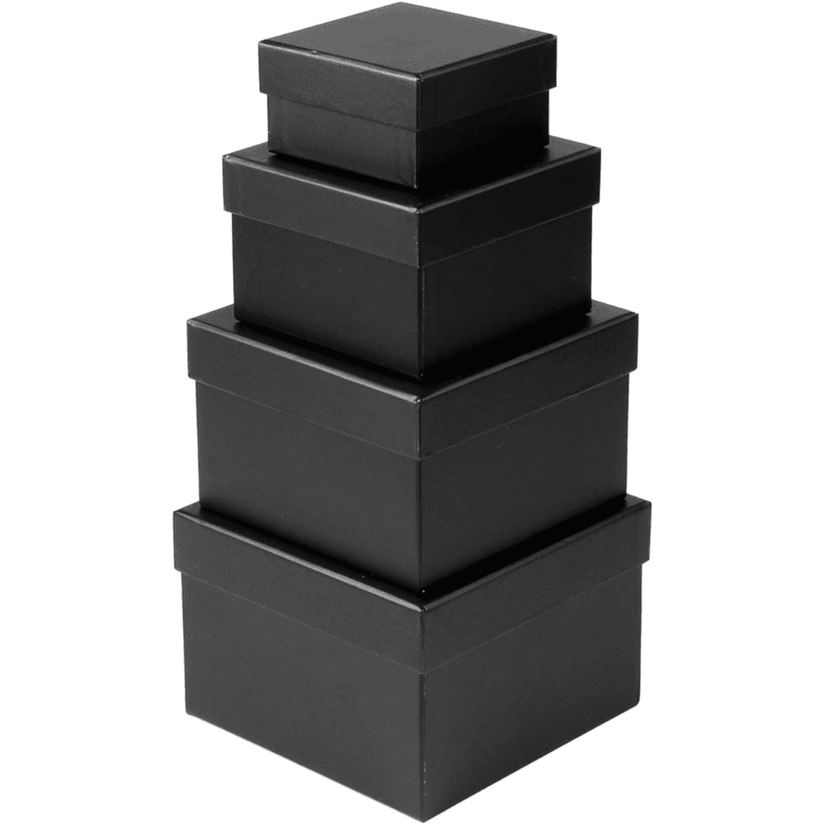 Small 4 Pieces Black Gift Box Read Description For Size