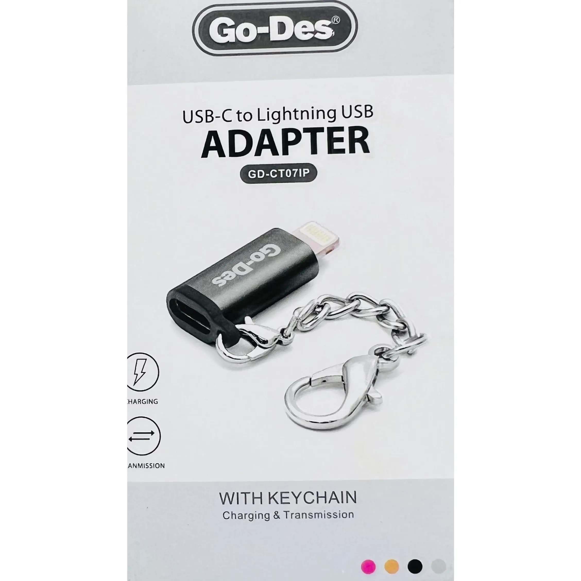 Godes Usb C Female To Iphone Male Adapter