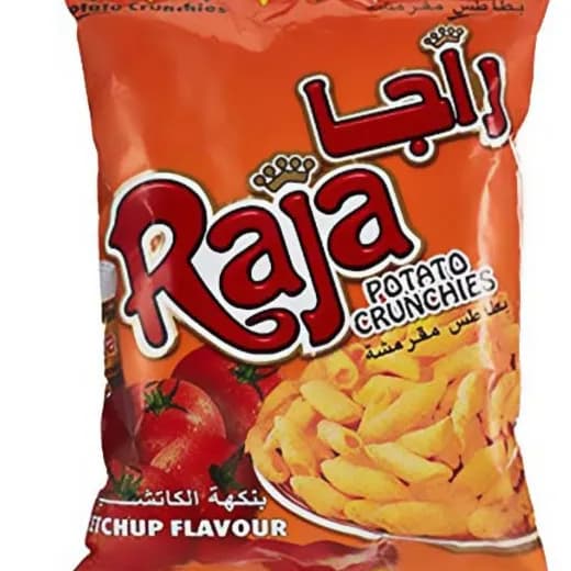 Raja Potato Chips Crisp Ketchup 125G