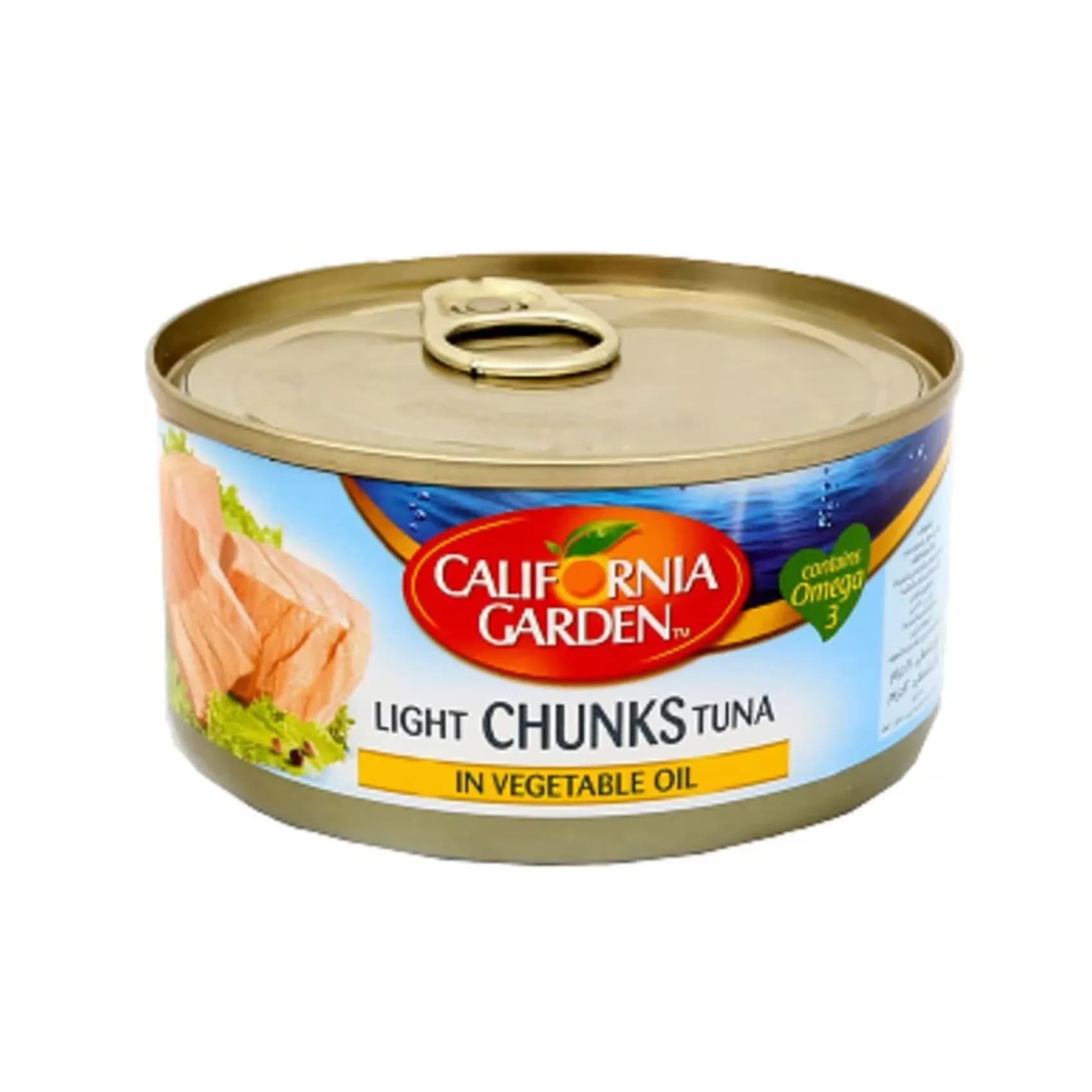 California Garden Light Chunks Tuna In Vegetables Oil 185Gm