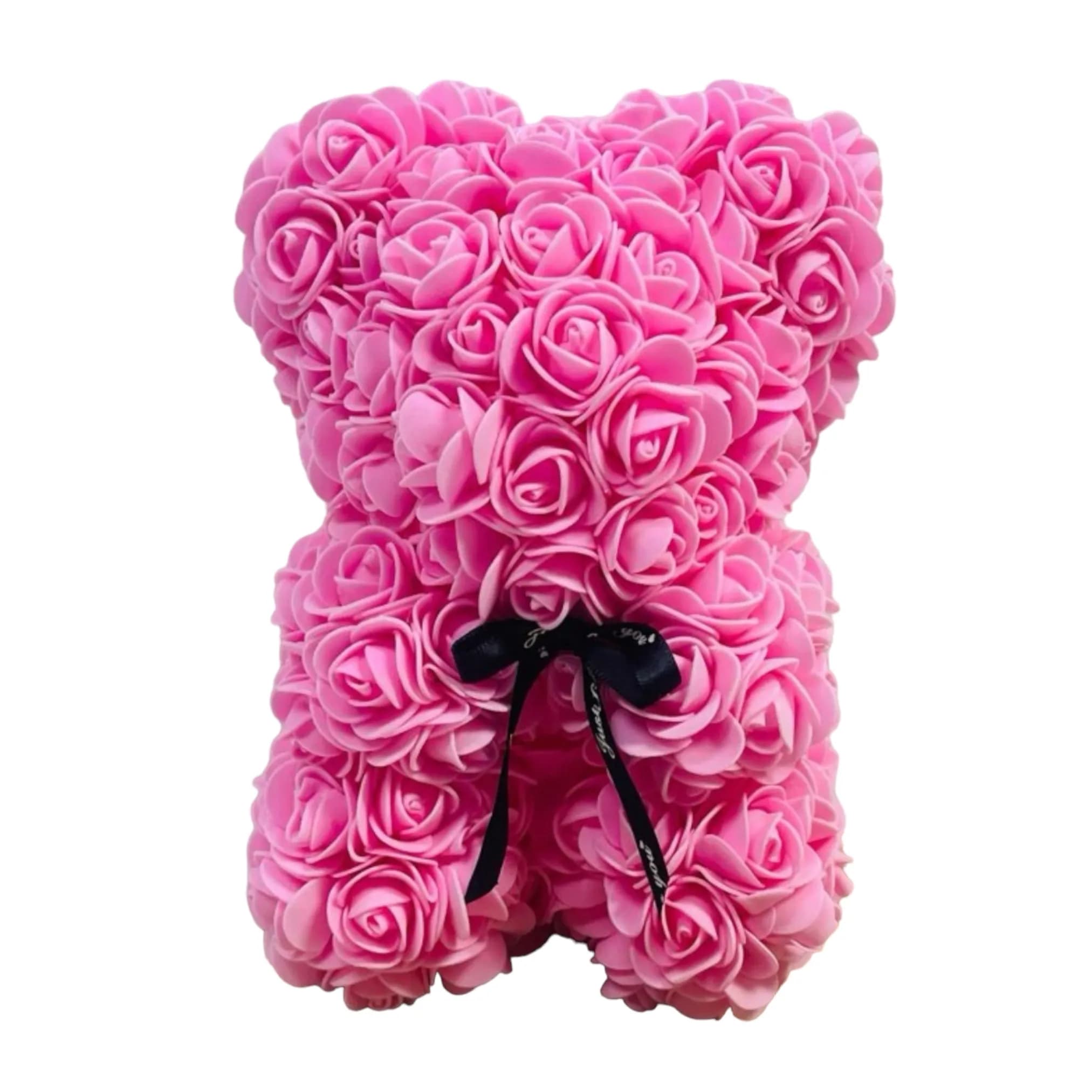 Bear Artificial Flower Pink