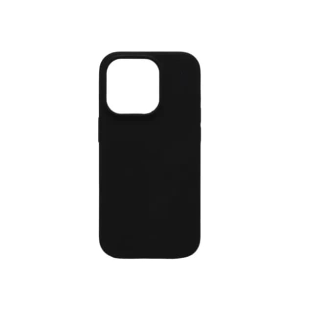Silicone Case for Iphone 15 Pro Max Black Color