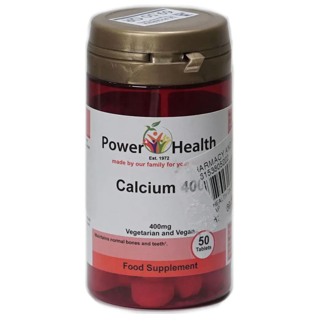 Power Health Calcium 400 Mg 50s