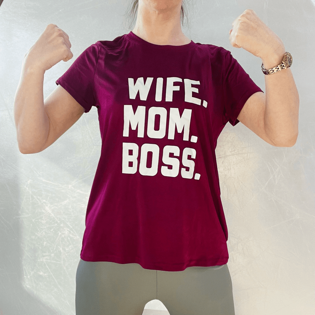 Wife Mom Boss Tshirt