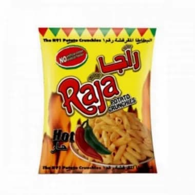 Raja Potato Chips Crisp Hot 60G