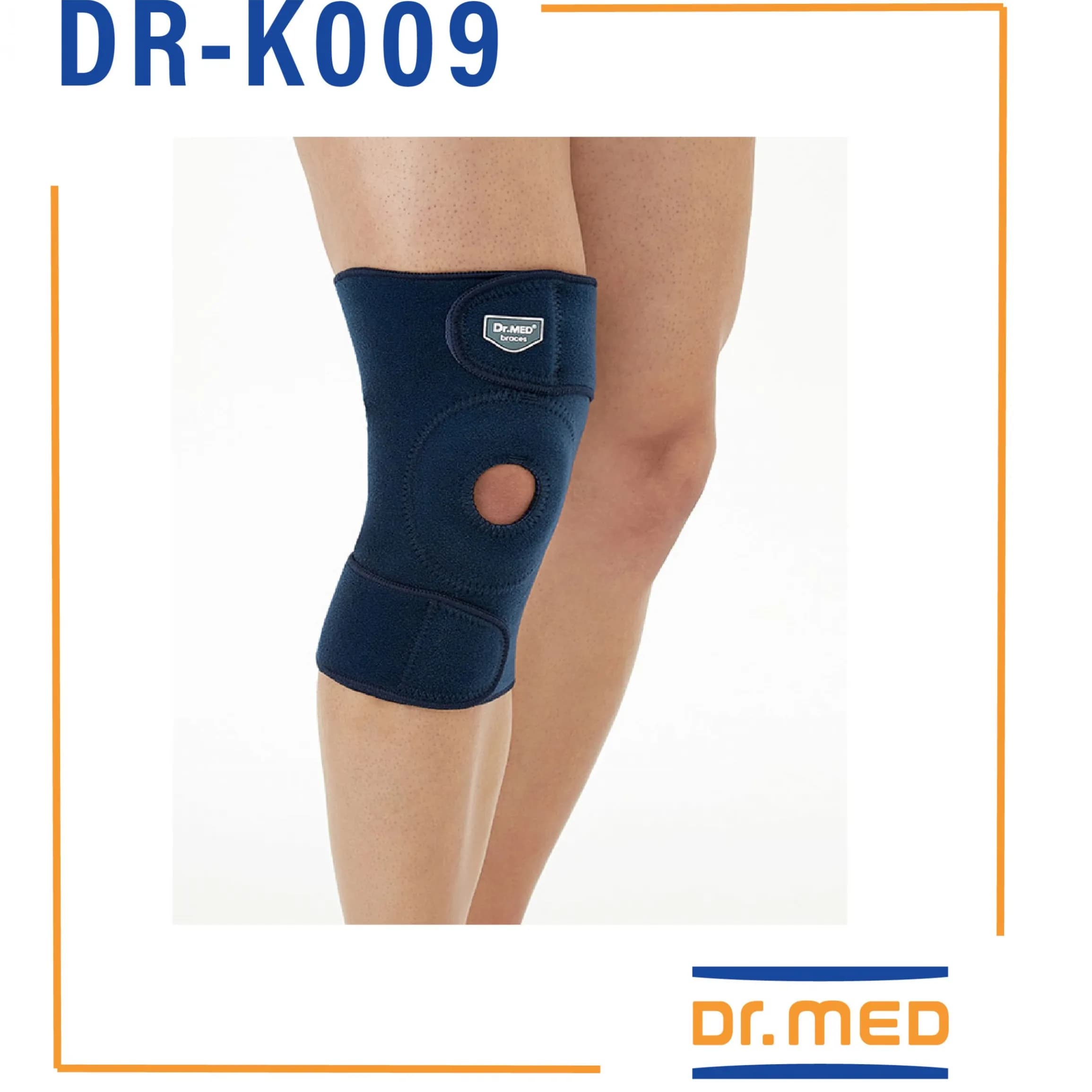 Dr-K009 Full Open Patella Knee Wrap