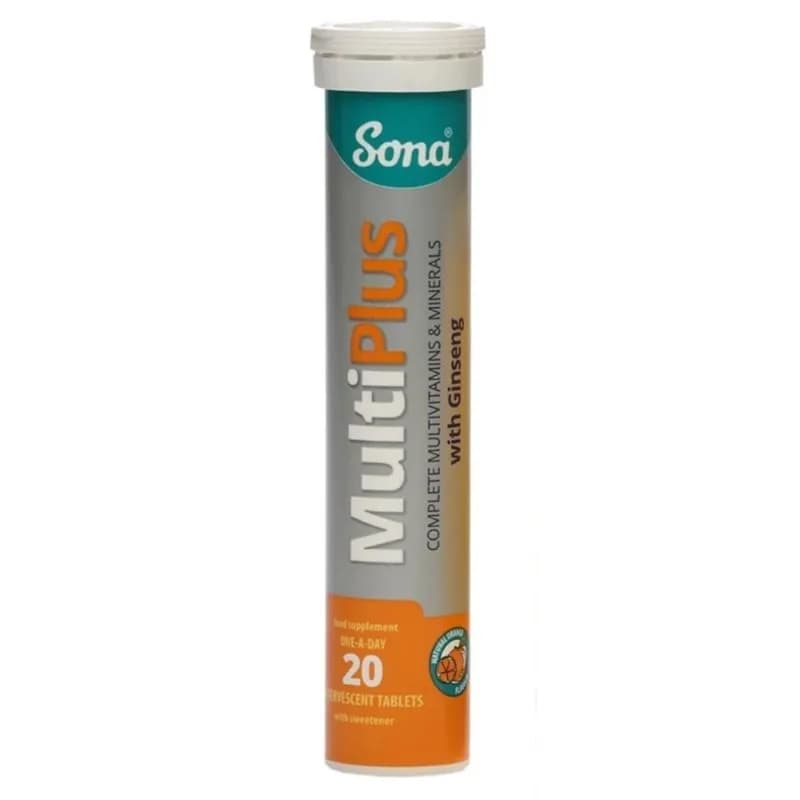 Sona Multiplus With Ginseng Effer. Tab 20s