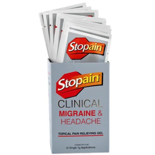 Stopain Clinical Migrain & Headache  12 Sachets