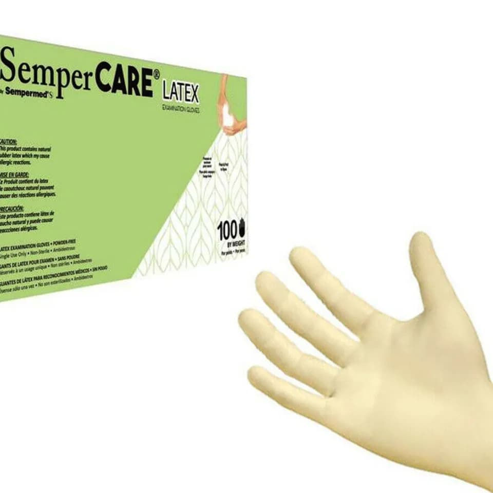 Ambiente Powder Free Gloves M Size 100s