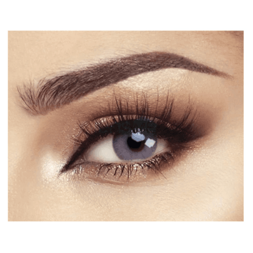 Bella Color Contact Lenses Elite Lavender Gray P-0.00 No.7450