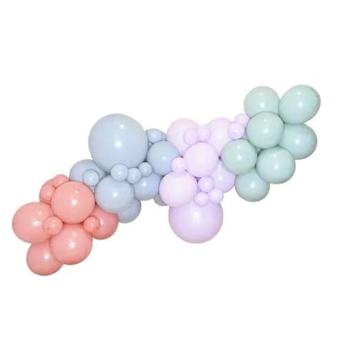 Macarons Color Balloon Garland