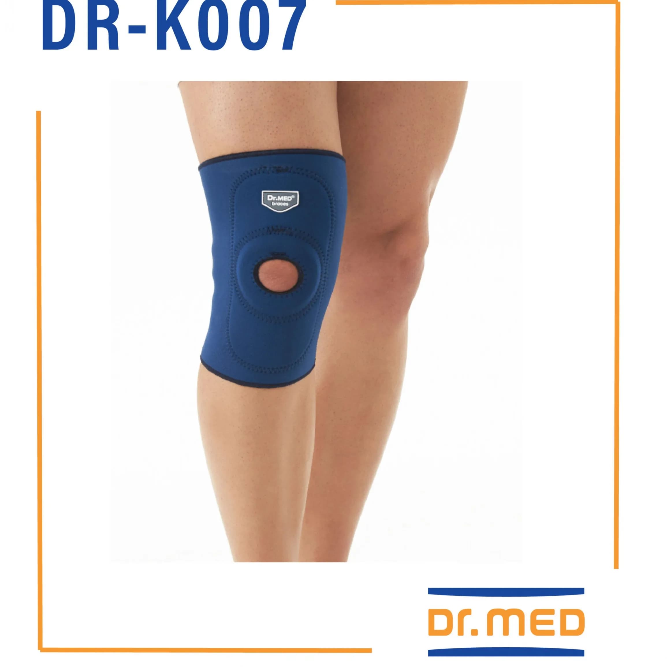 Dr-K007 Knee Sleeve With Open Pattella Pad