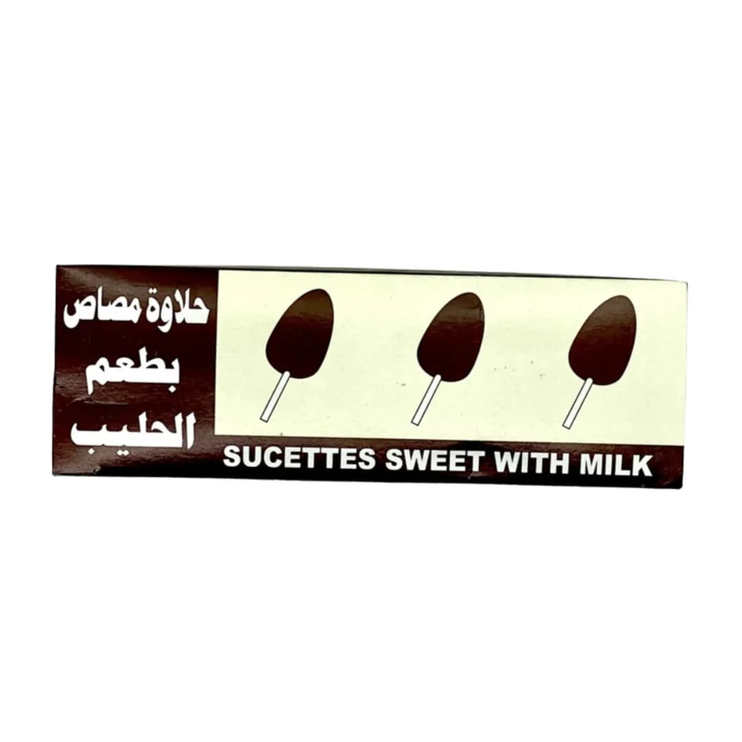 Sucettes Sweet With Milk 10 Sucettes