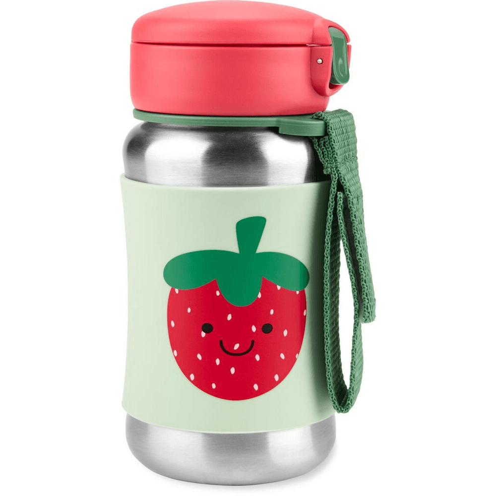 Skip Hop Spark Style Ss Straw Bottle Strawberry