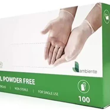 Ambiente Latex Free Gloves Large 100s