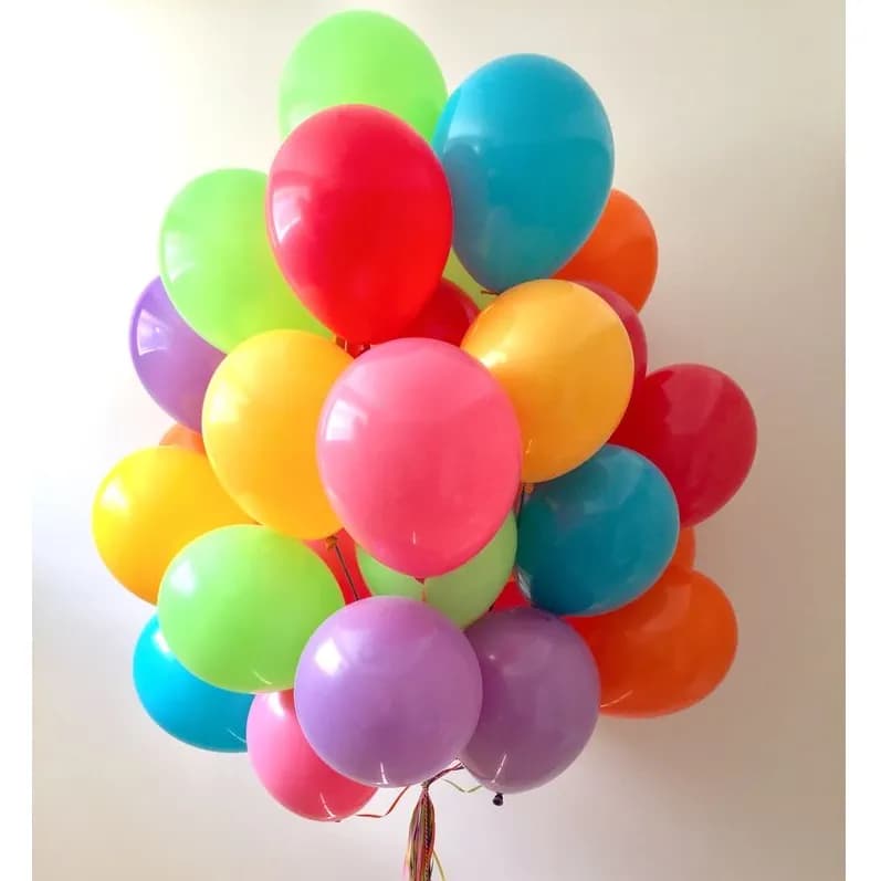 Mix of colors balloons