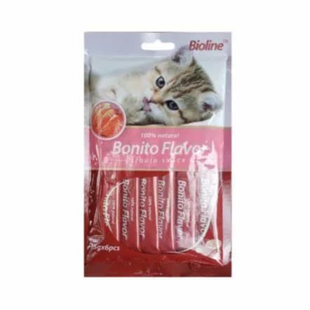 Bioline Bonito Flavor Liquid Snack 15Gm*6Pcs