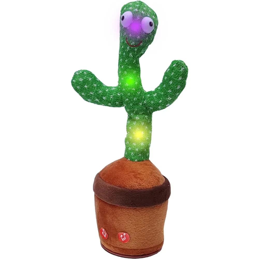 Dancing Cactus B/o With Usb Charger