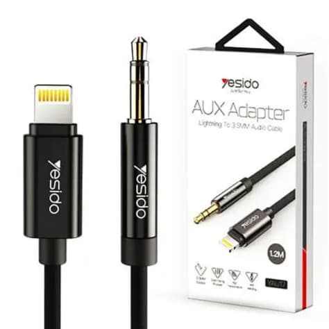 Yesido Yau35 Audio Adapter-Lightning To 3.5Mm Audio Cable