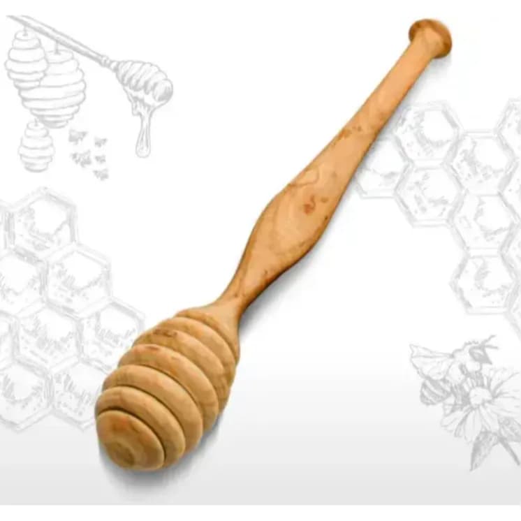 honey spiral spoon large