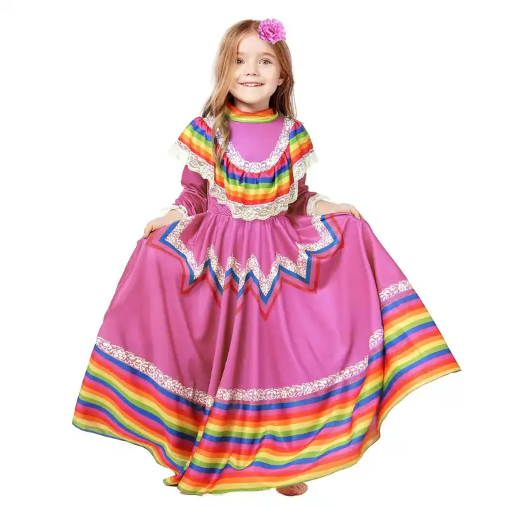 Pink Mexican Dress