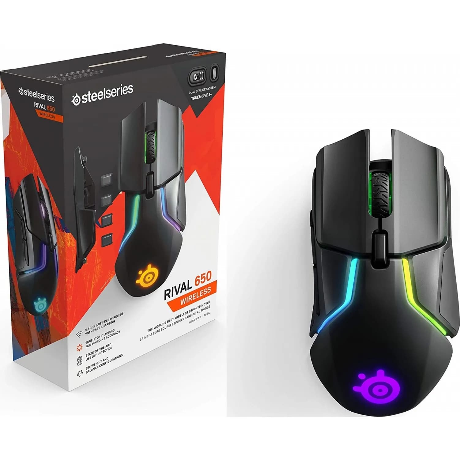 Steelseries Rival 650 Wireless Mouse