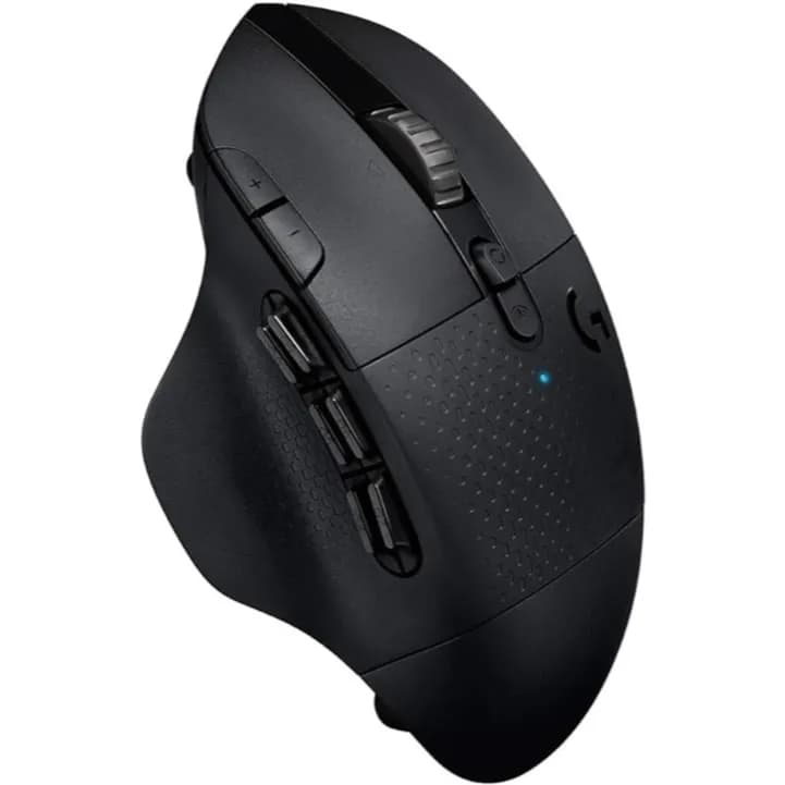 Logitech G604 Lightspeed Gaming Mouse With 15 Programmable Controls, Up To 240 Hour Battery Life, Dual Wireless Connectivity Modes, Hyper-Fast Scroll Wheel - Black